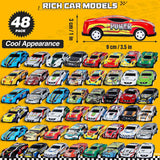 🏎️ 48 Mini Racing Cars – Pull-Back Fun for Kids!